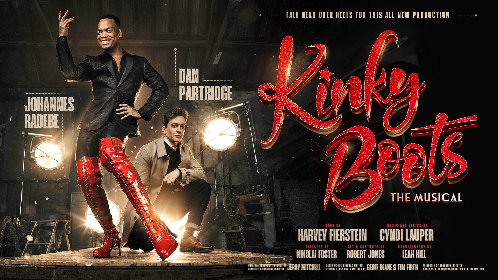 Tour of Kinky Boots the Musical with venue information and booking details